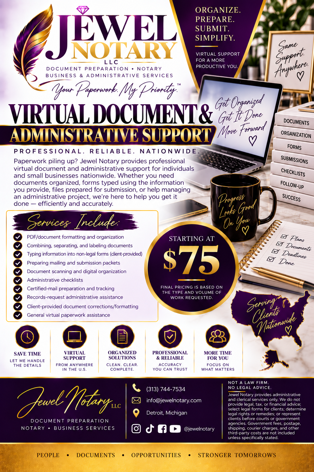 Virtual Document & Administrative Support