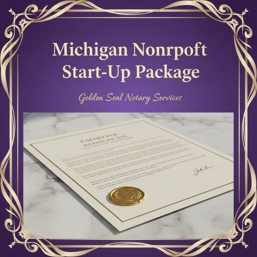 Michigan Nonprofit Start-Up Package